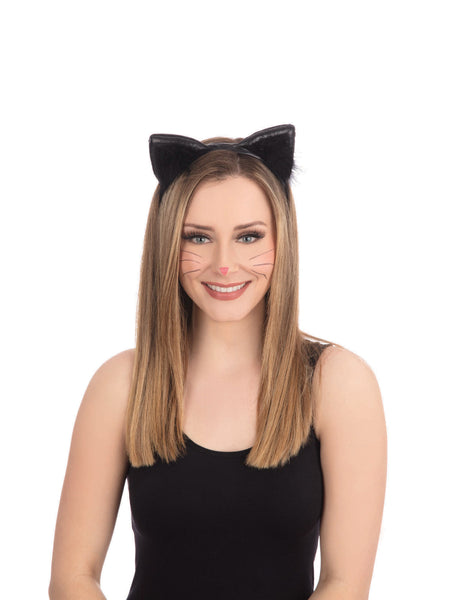 Black Vinyl Cat Ears