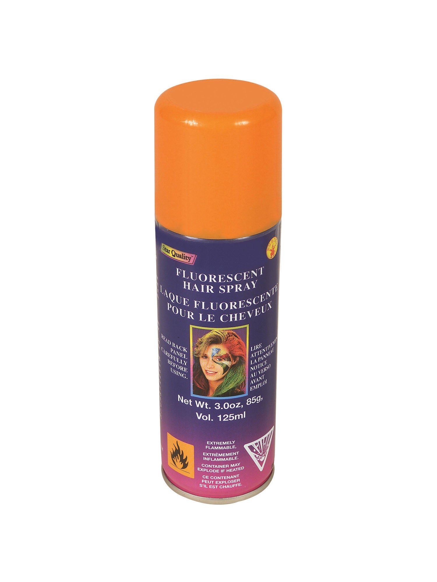 Hair Spray, Orange, Generic, Make-Up, 125ml, Front