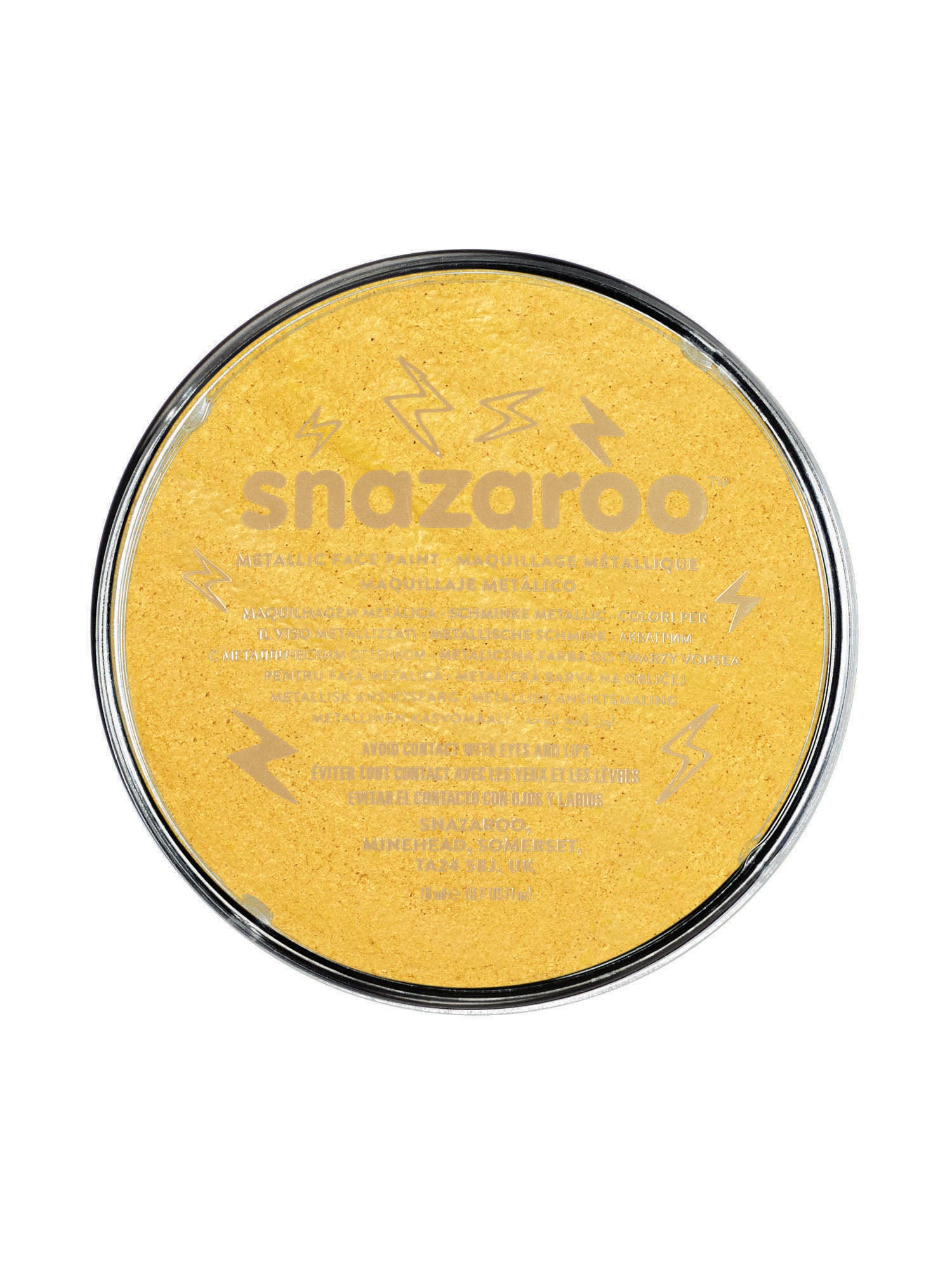 Make Up, Gold, Snazaroo, Make-Up, 18ml, Front