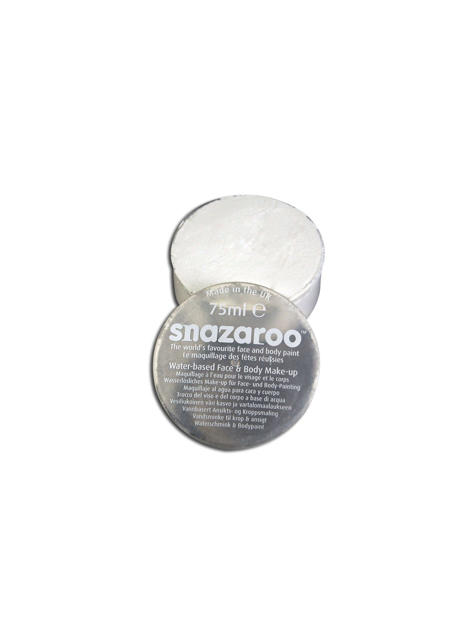 Make Up, White, Snazaroo, Make-Up, 18ml, Back