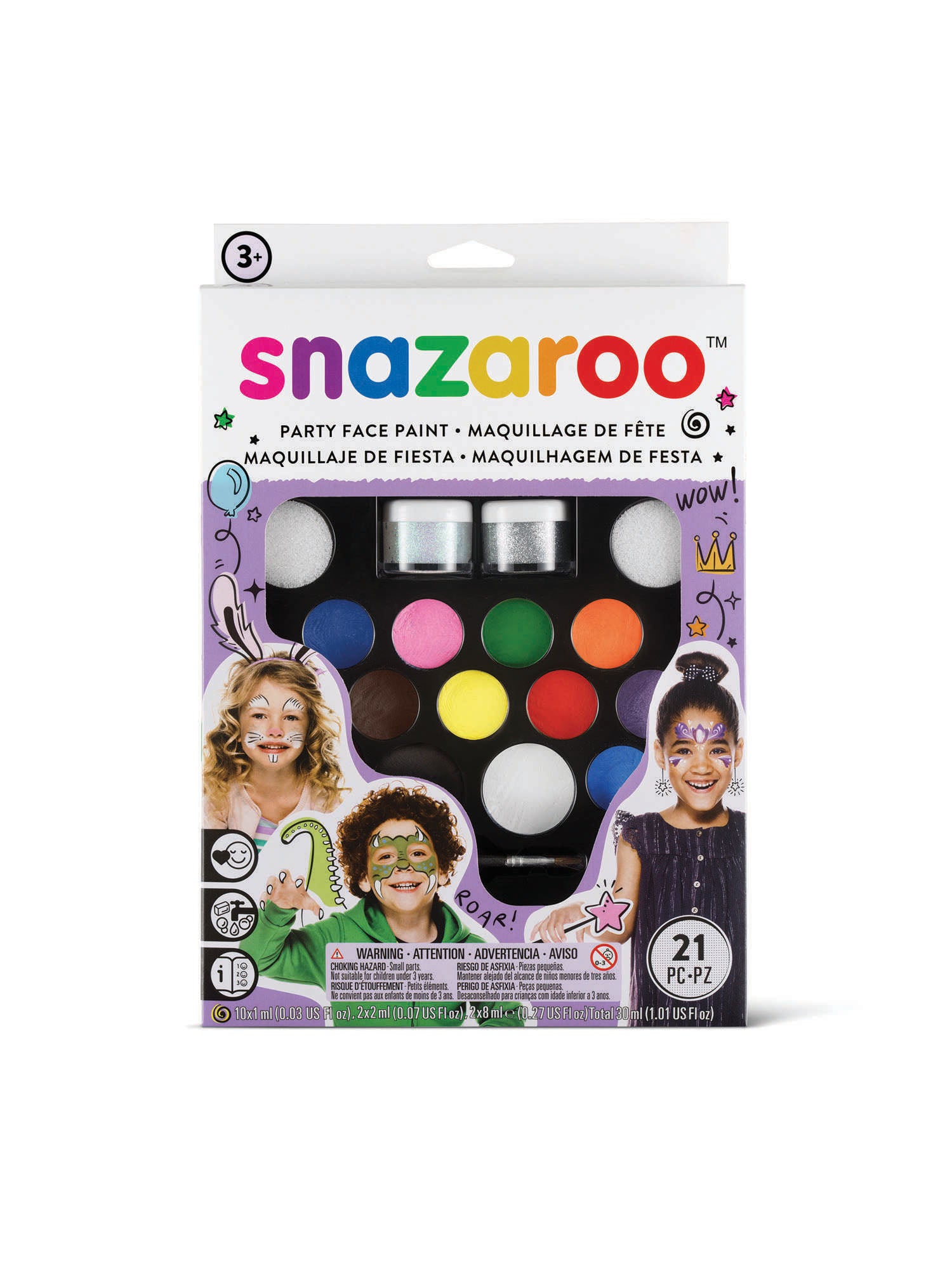 Make-Up, Multi-Coloured, Snazaroo, Make-Up, , Front