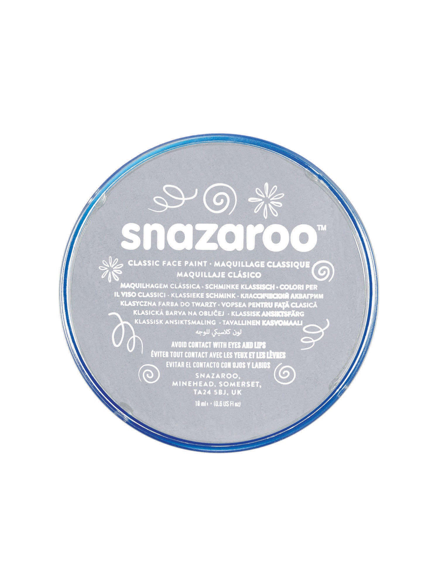 Make Up, Light Grey, Snazaroo, Make-Up, 18ml, Front