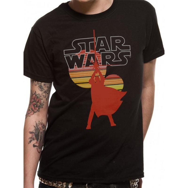 Star Wars, Star Wars, Black, Star Wars, T-Shirt, , Front