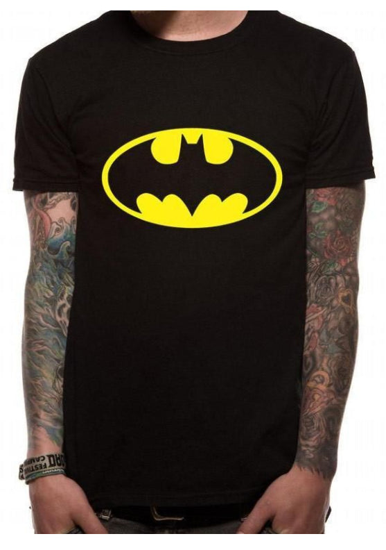 Batman, Black, DC, T-Shirt, , Front