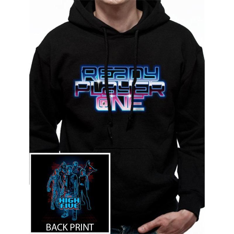 Extra Large Ready Player One High Five Hoodie