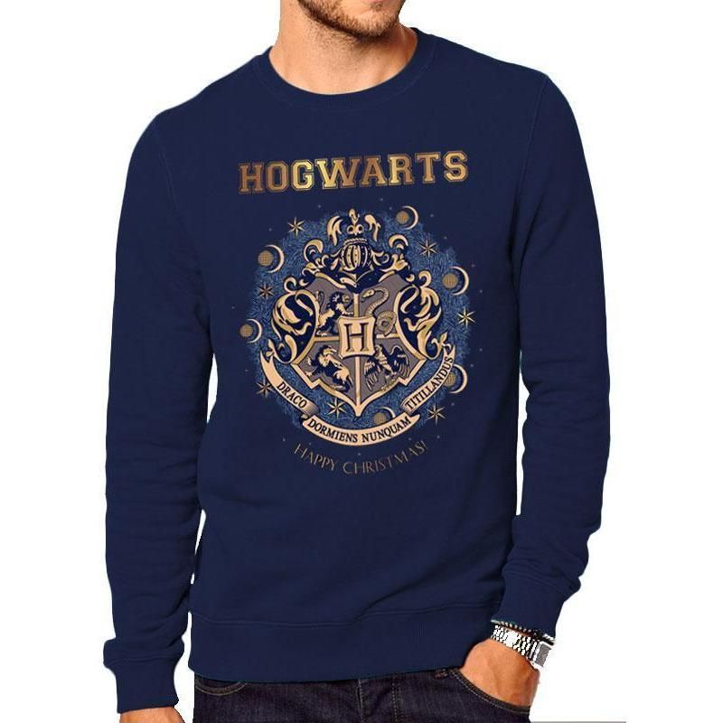 Harry Potter, Harry Potter, Navy, Harry Potter, Sweatshirt, M, Front