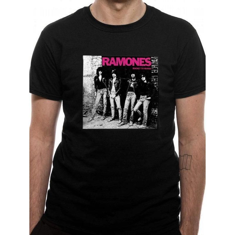 The Ramones, Ramones, Black, The Ramones, T-Shirt, , Front