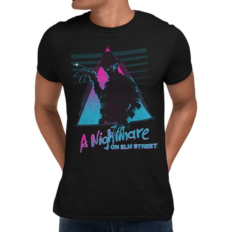 Freddy Krueger, A Nightmare On Elm Street, Black, Nightmare On Elm Street, T-Shirt, , Front