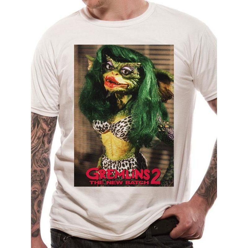 Greta, Gremlins 2, Gremlins, Gremlins 2, White, Gremlins, T-Shirt, , Front