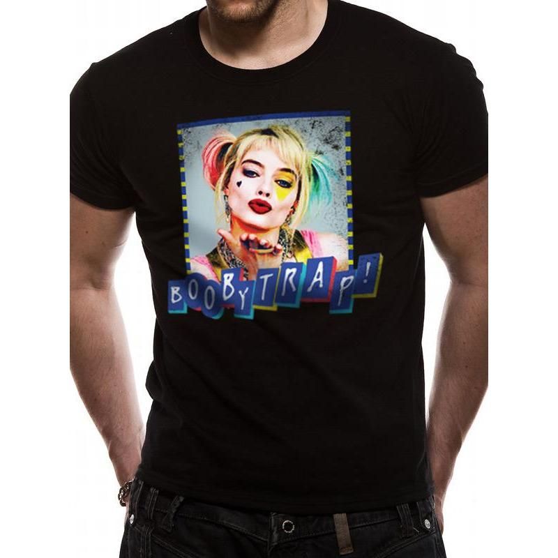 Harley Quinn, Birds Of Prey, Suicide Squad, Birds Of Prey, Black, DC, T-Shirt, , Front