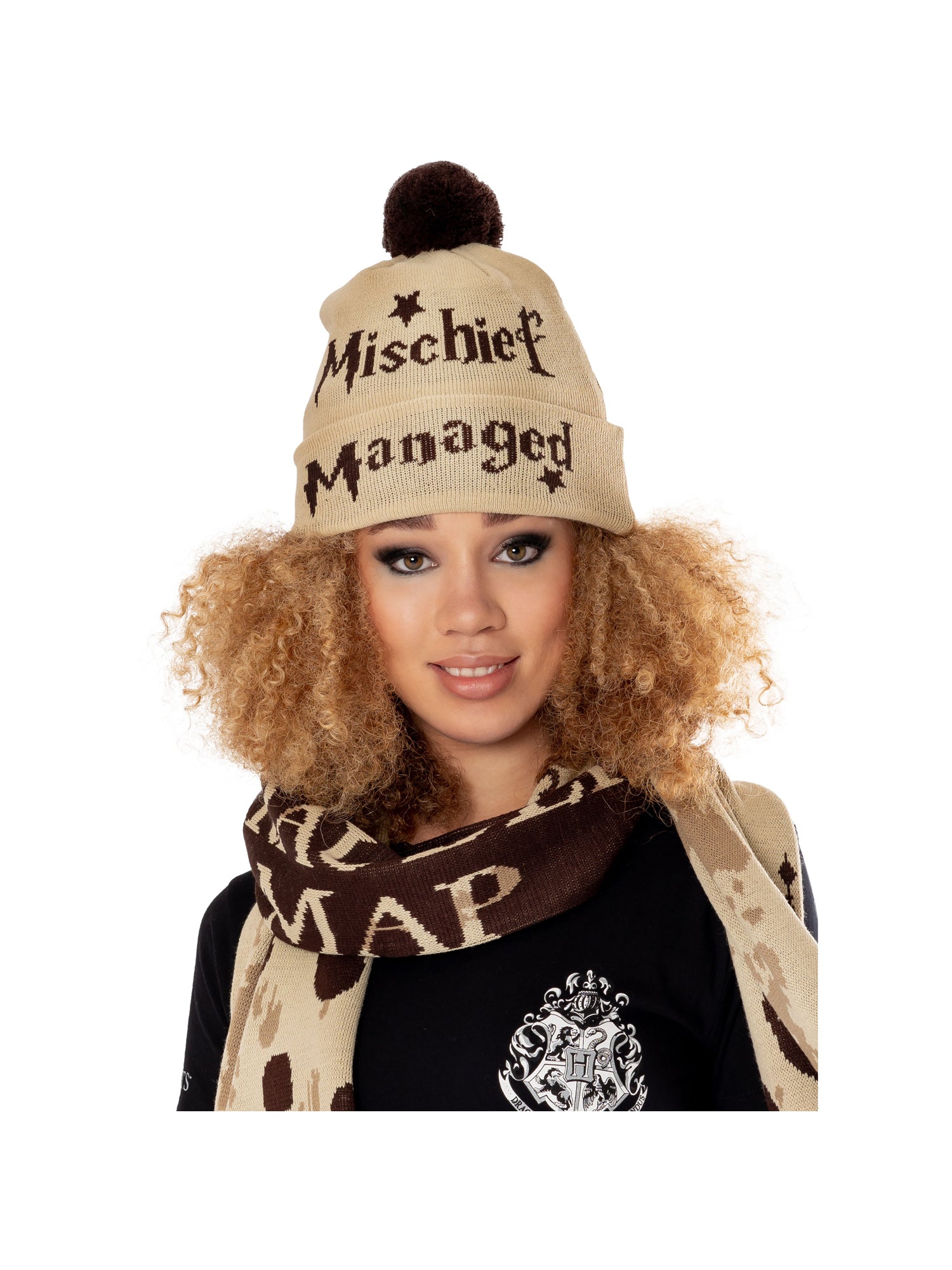 Marauders Map, Multi, Harry Potter, Beanie, , Front