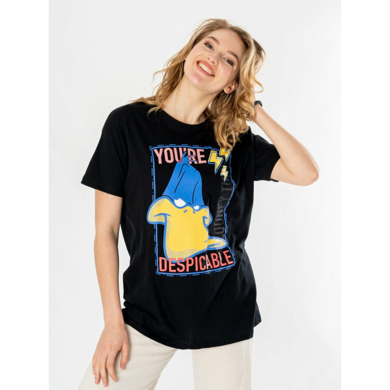 Daffy Duck, Multi, Looney Tunes, T-Shirt, , Front