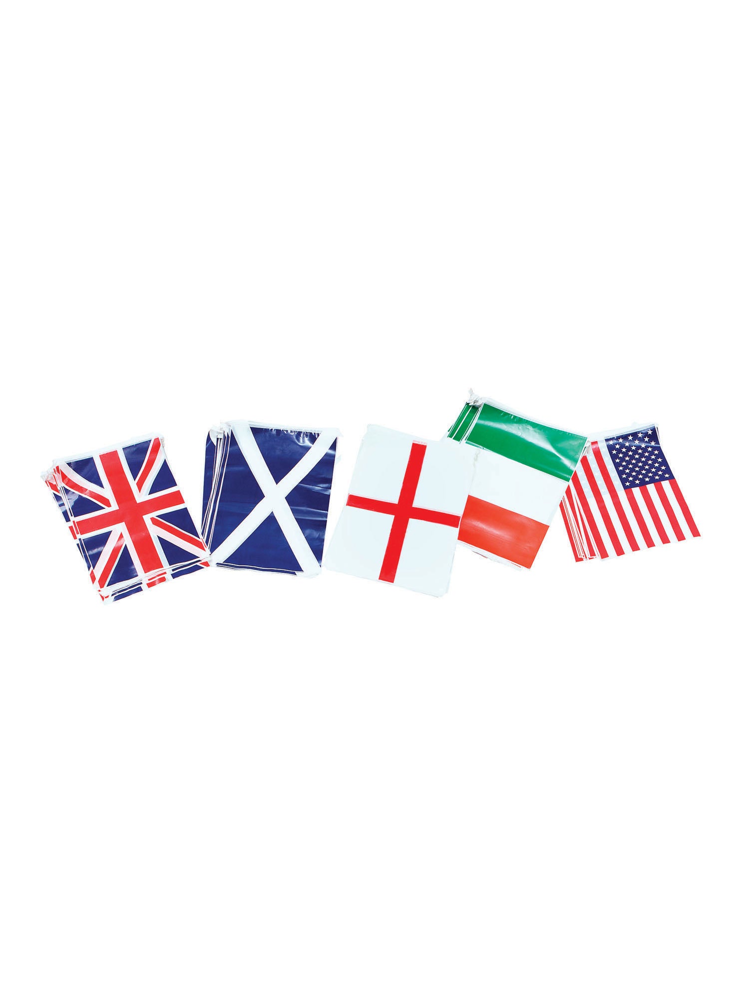 English, Multi, Generic, Flag, One Size, Back