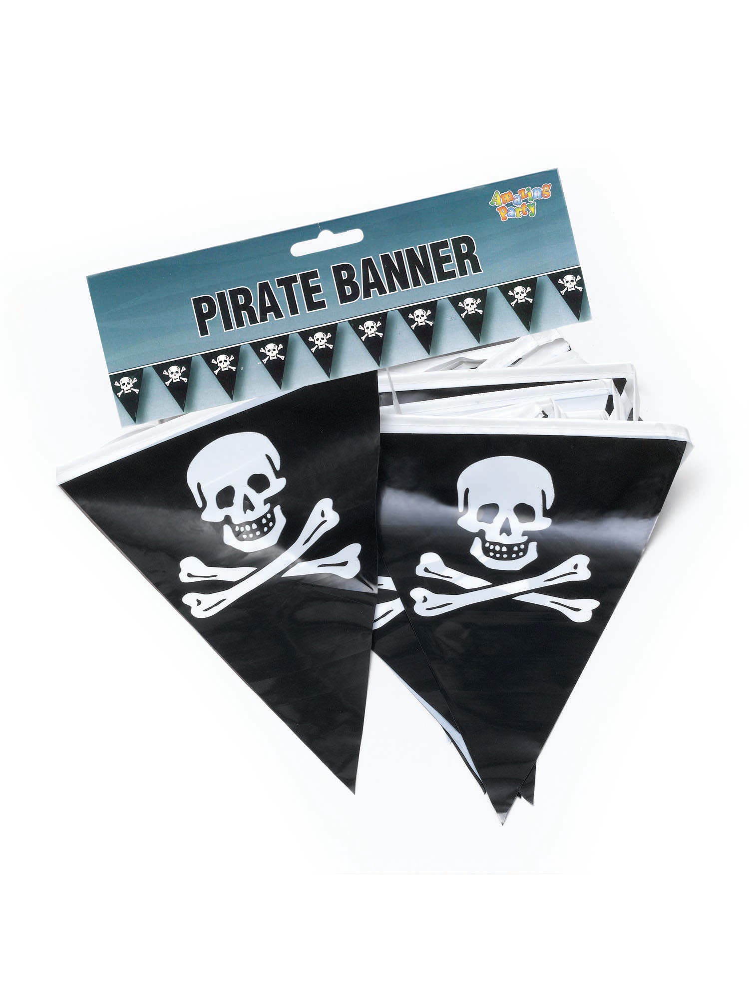 Pirate, Multi, Generic, Flag, One Size, Front