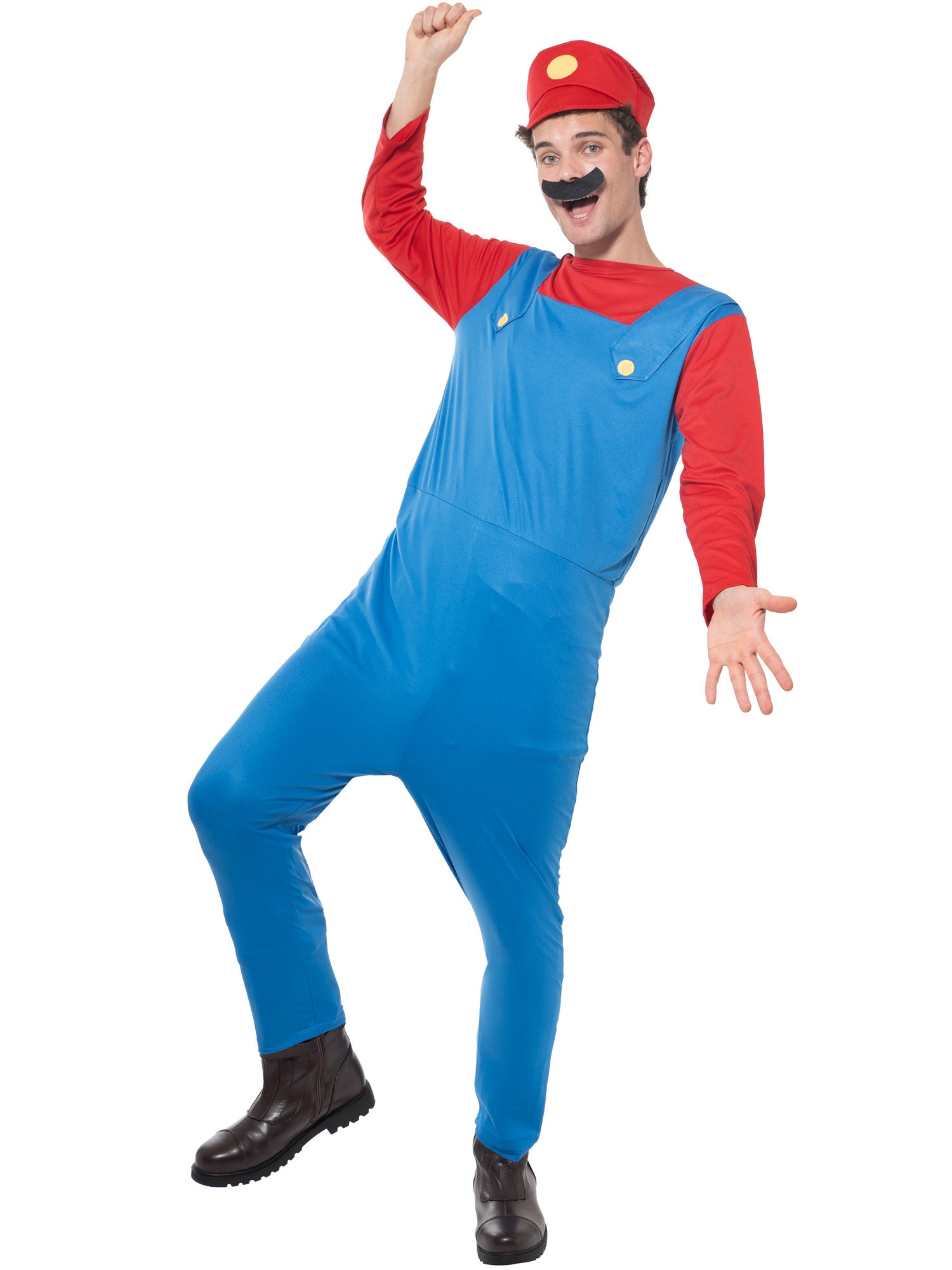 Italian Plumber, Generic, Muliticoloured, Forum, Adult Costume, , Other