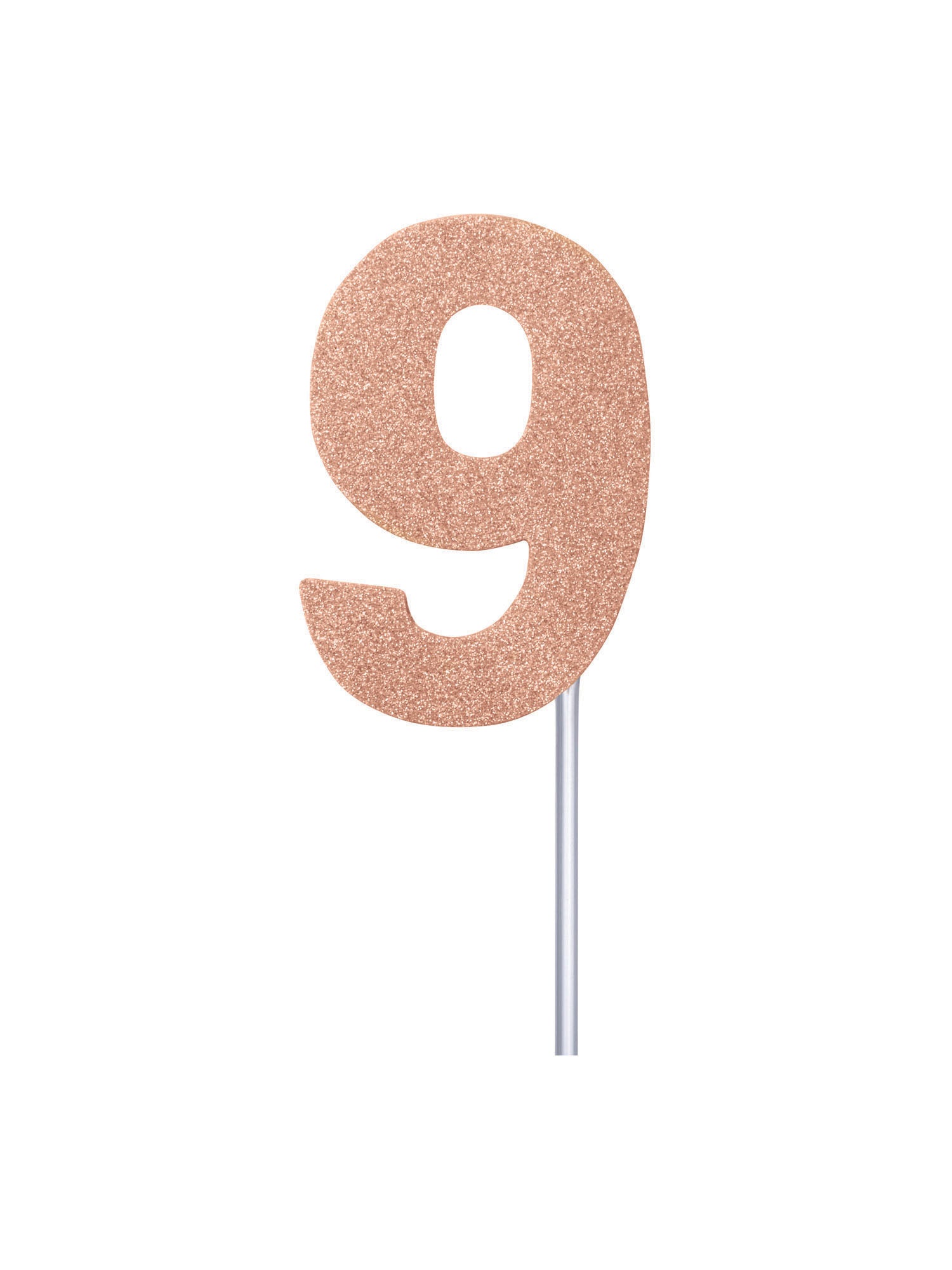 Cake Topper, Rose Gold, Generic, Party, One Size, Front
