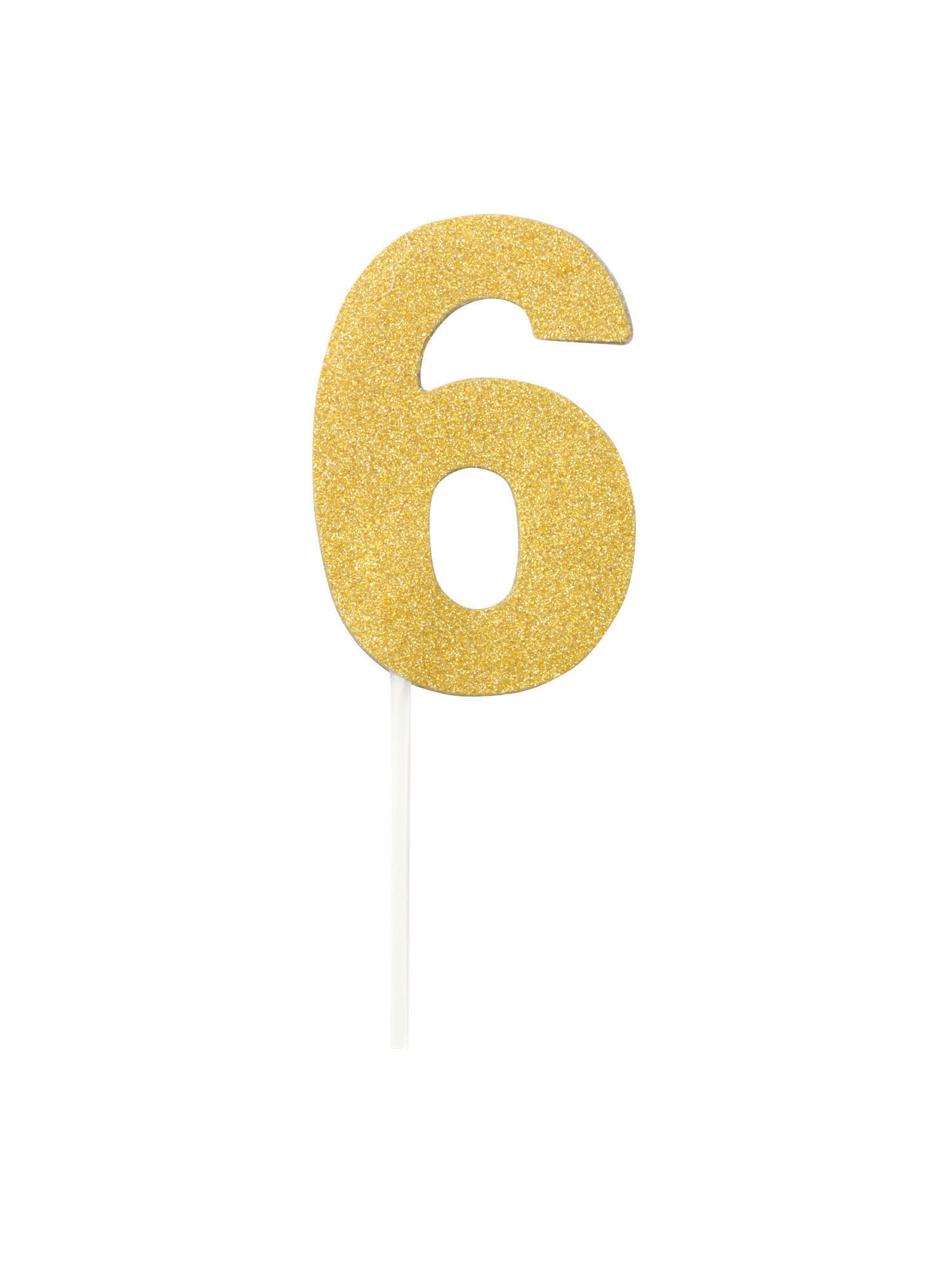 Cake Topper, Gold, Generic, Party, One Size, Front