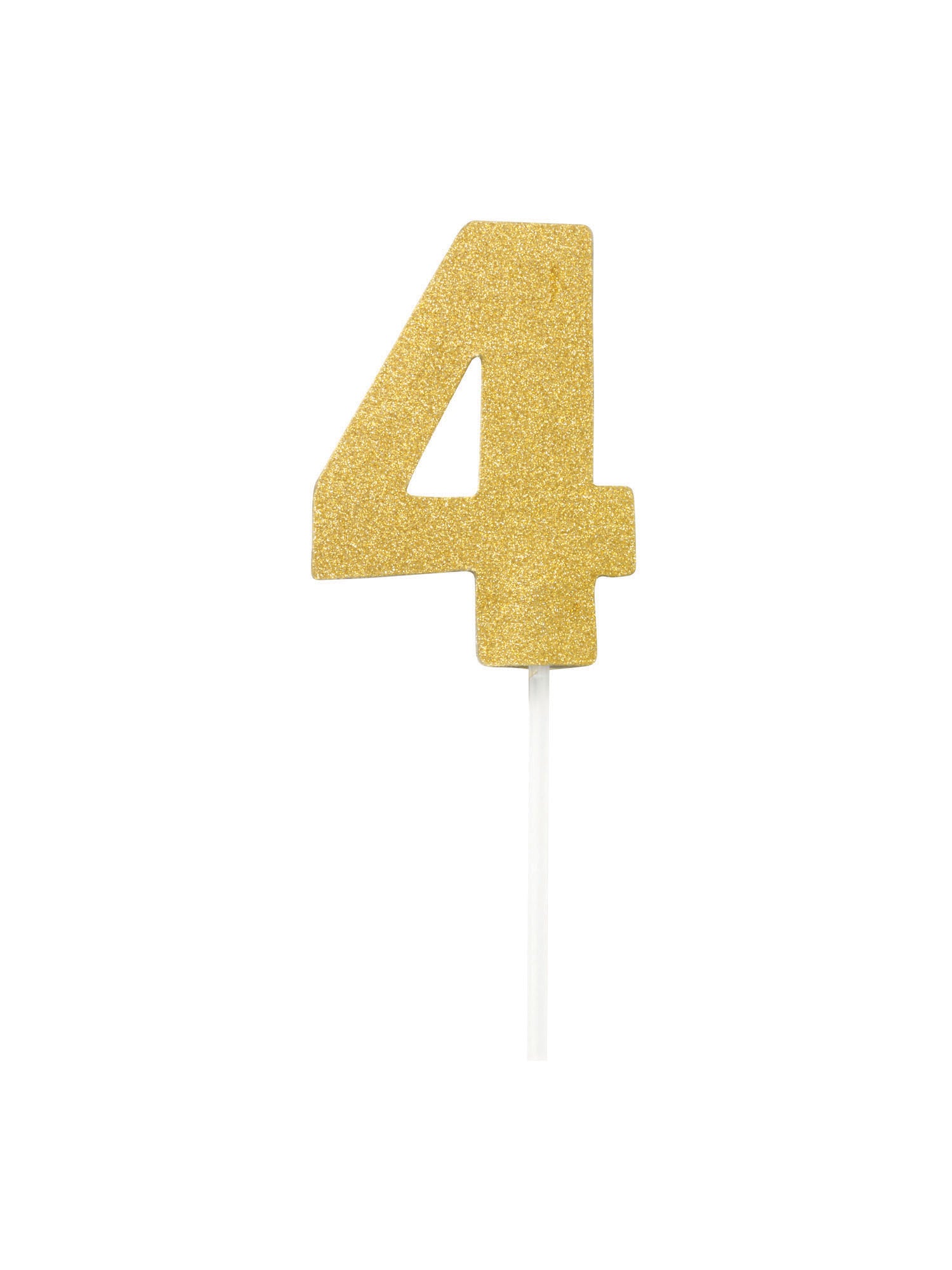 Cake Topper, Gold, Generic, Party, One Size, Front