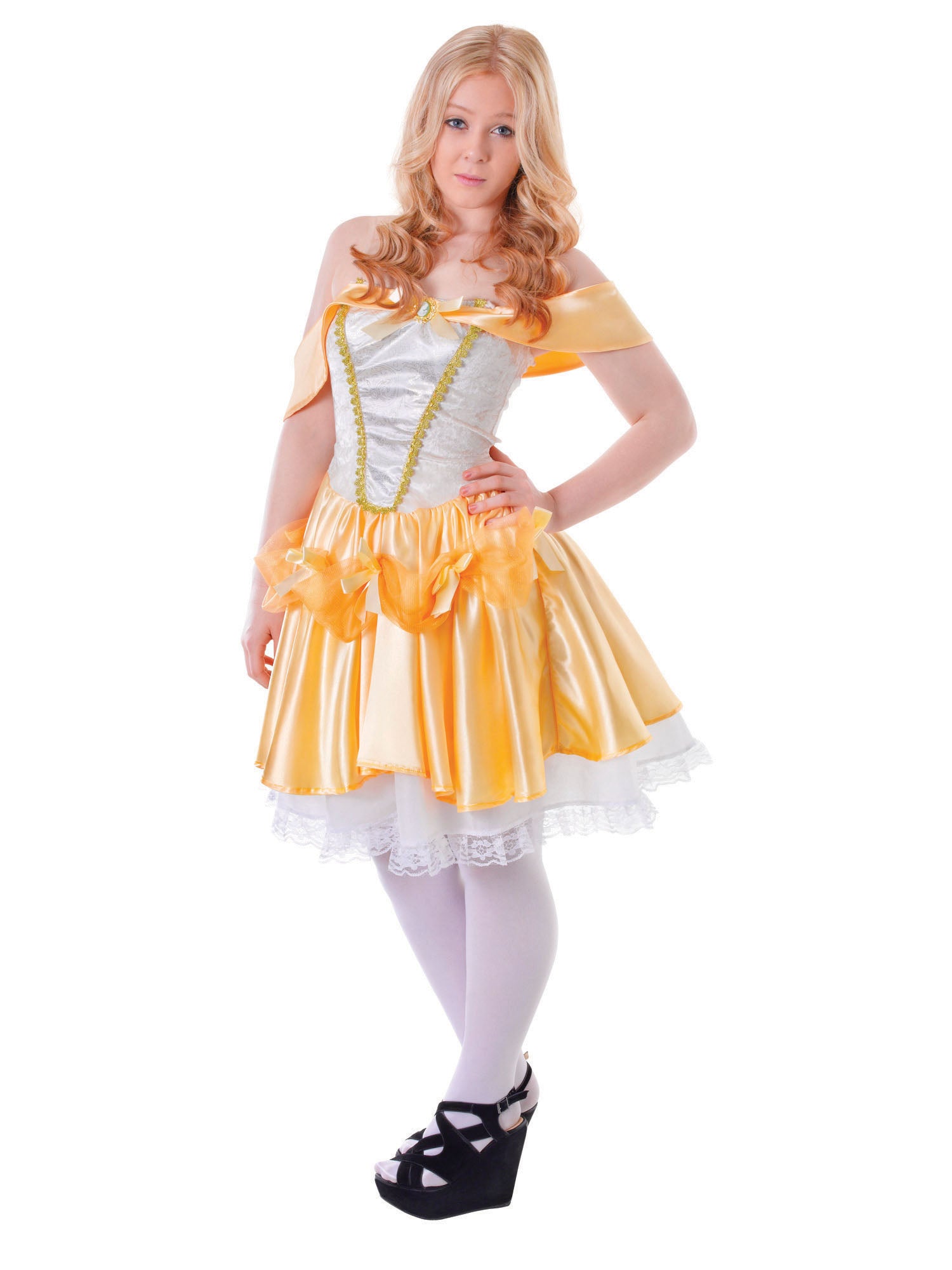 Princess, Multi, Generic, Adult Costume, , Back