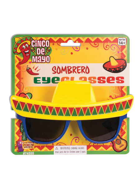 Sombrero Sunglasses Costume Accessory