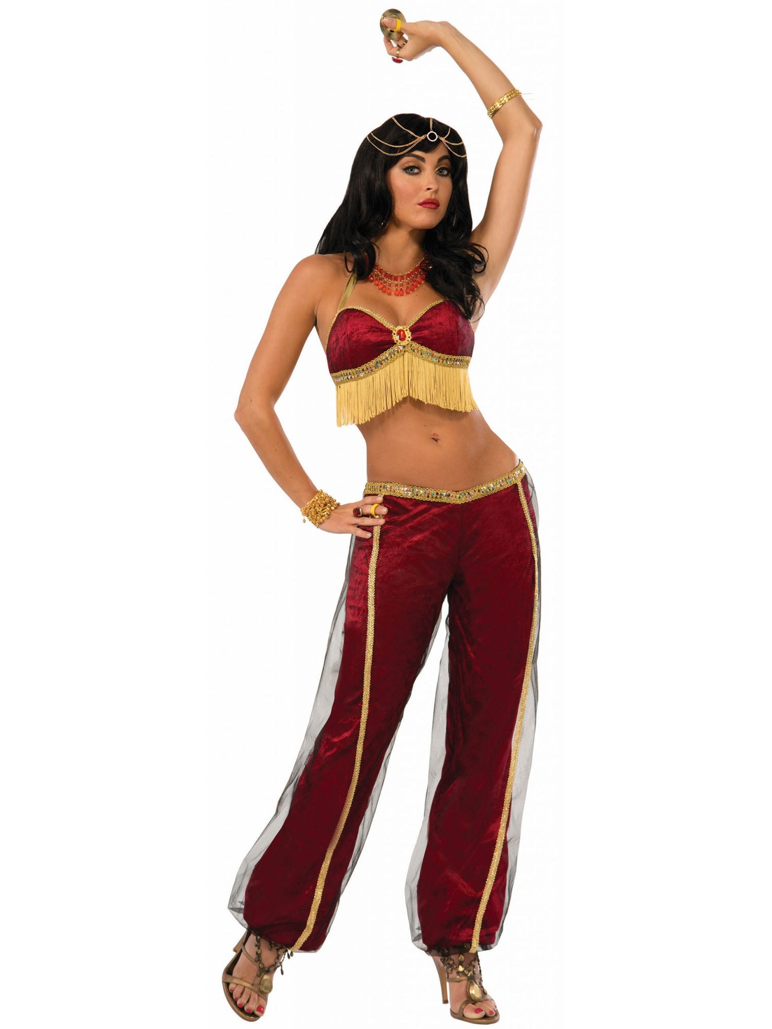 Arabian, Multi, Generic, Adult Costume, , Front