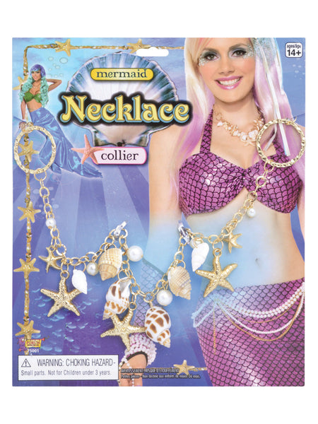 Mermaid Necklace Costume Accessory