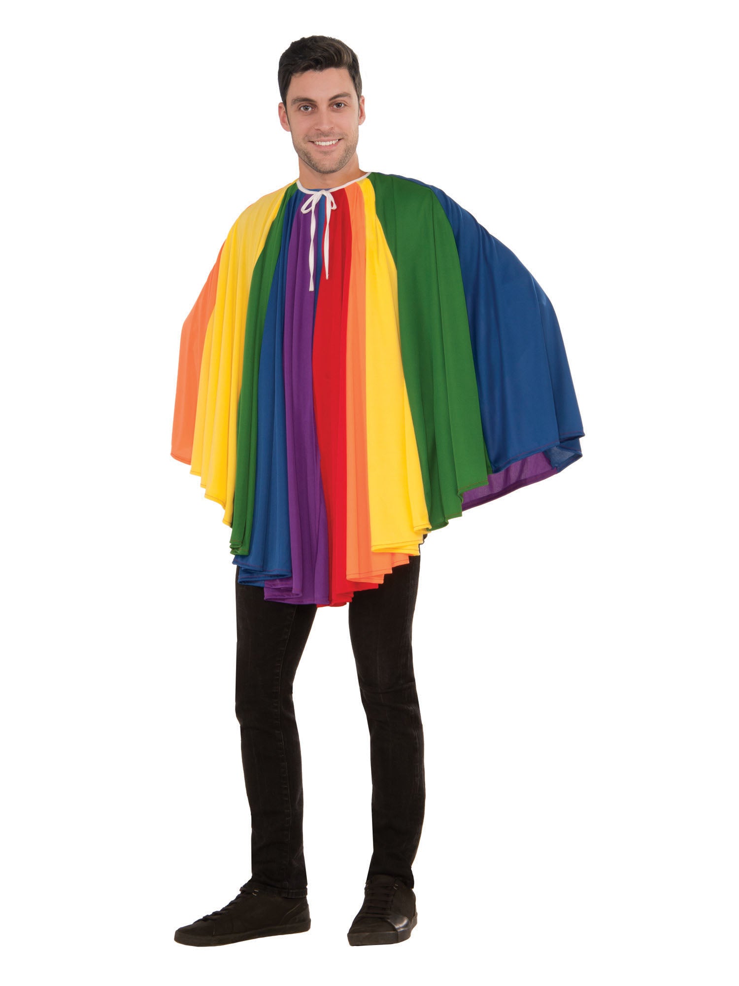 Rainbow, multi-colored, Generic, Cape, Standard, Front