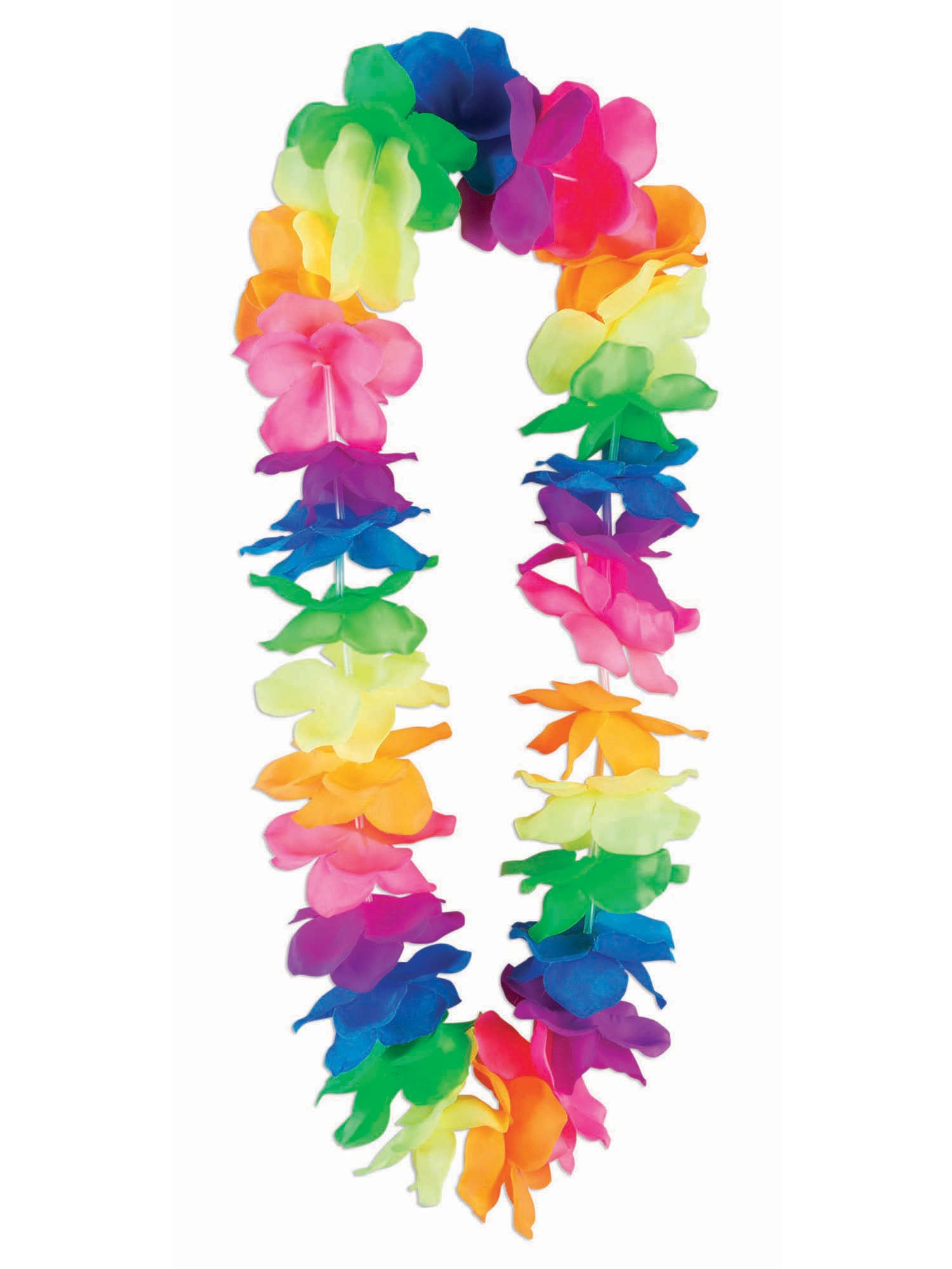 Hawaiian, Multi-Colored, Generic, Party Supplies, One Size, Front