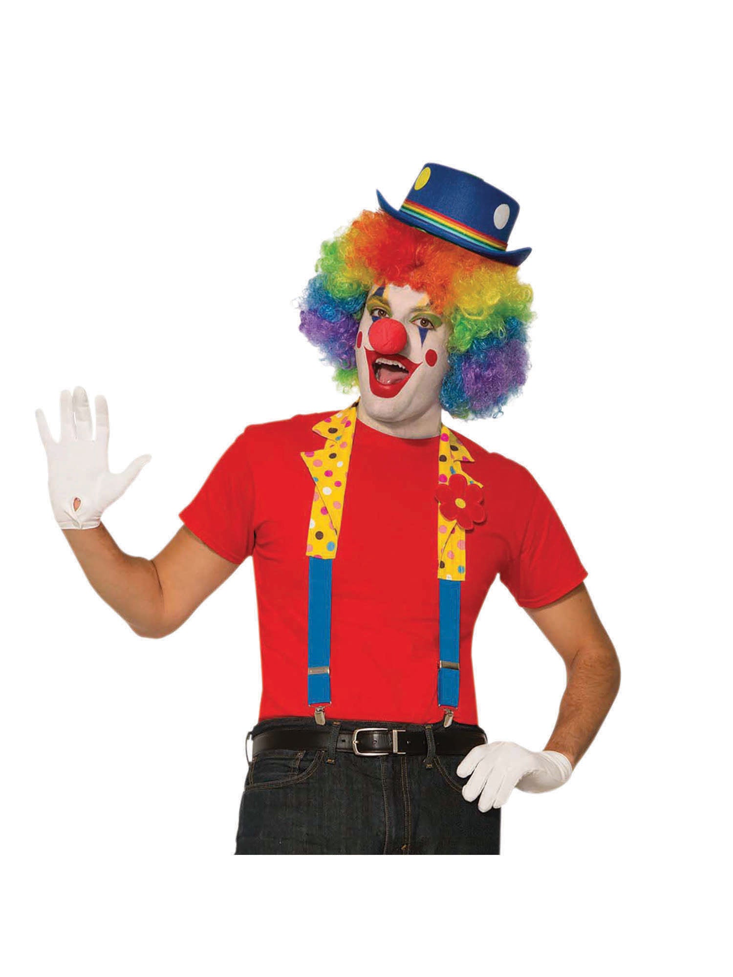 Clown, Multi, Generic, Disguise Set, One Size, Front