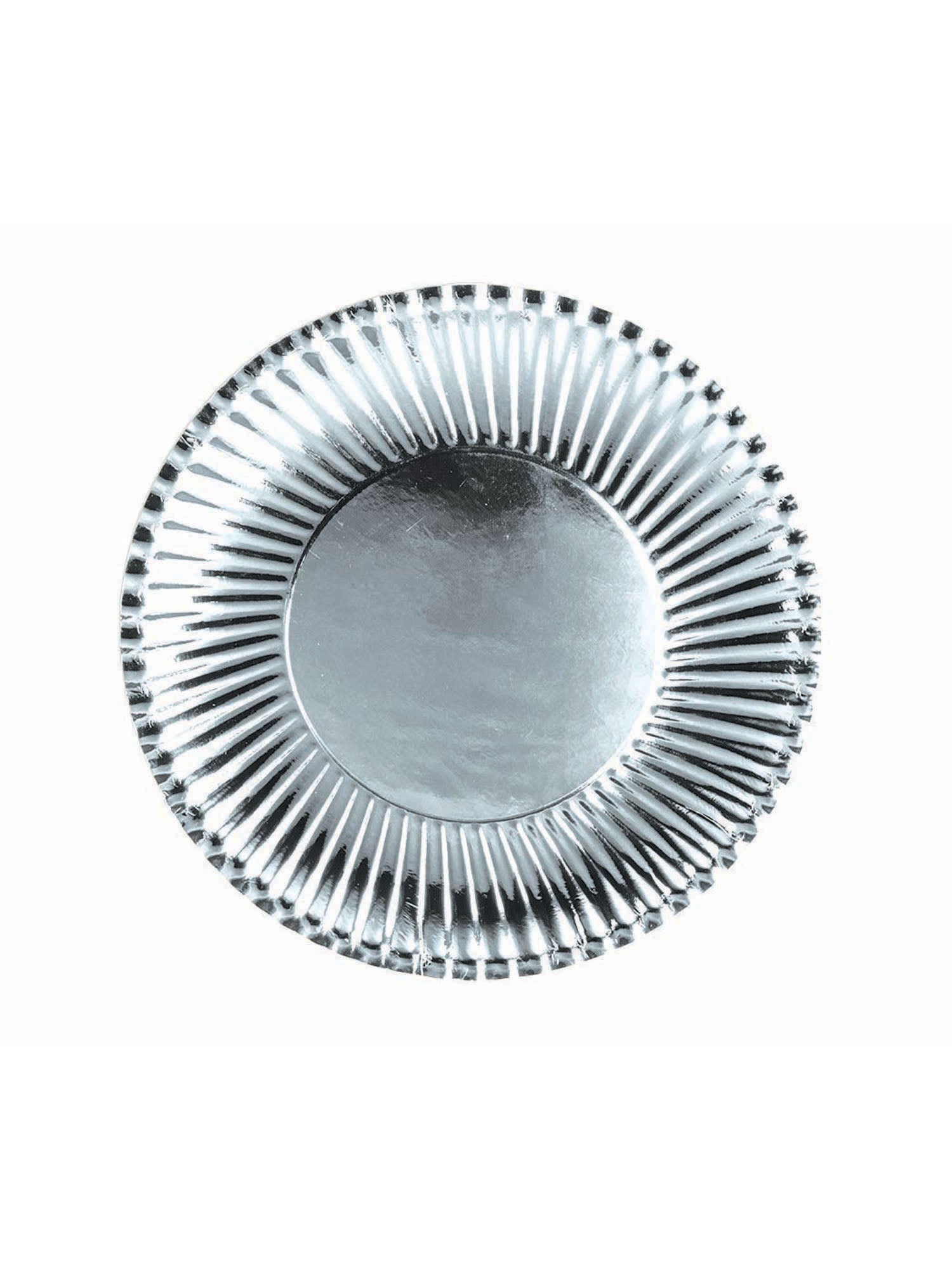 Partyware, Silver, Generic, Party, 18cm, Front