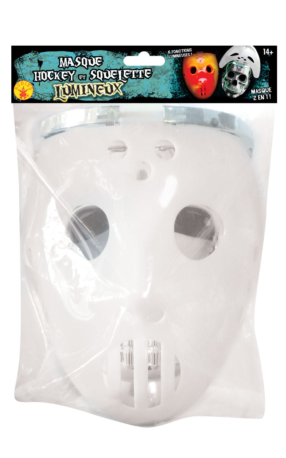 Mask, White, Generic, Mask, One Size, Front