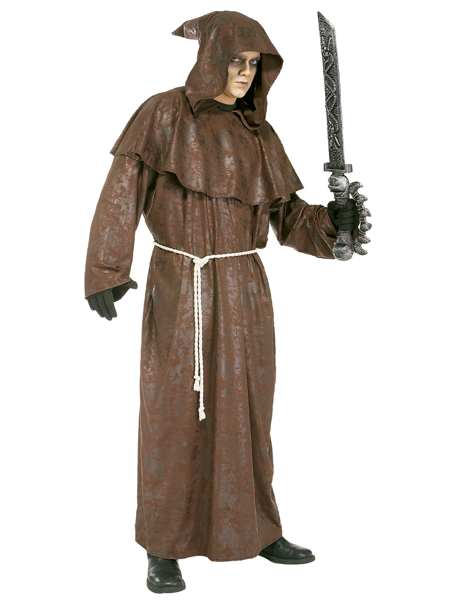 Monk, Multi, Generic, Adult Costume, Standard, Front