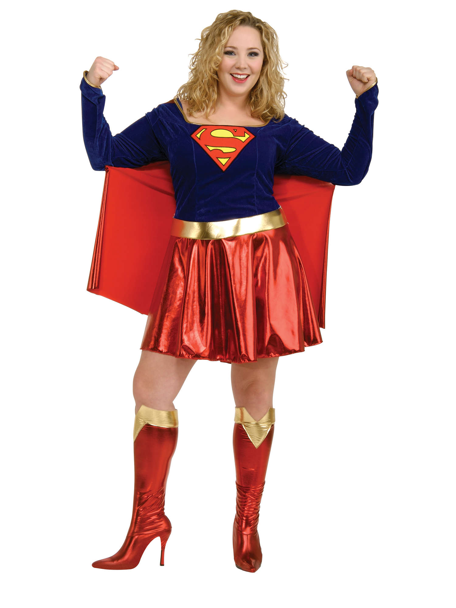 Supergirl, Superman, Multi, DC, Adult Costume, Standard, Front