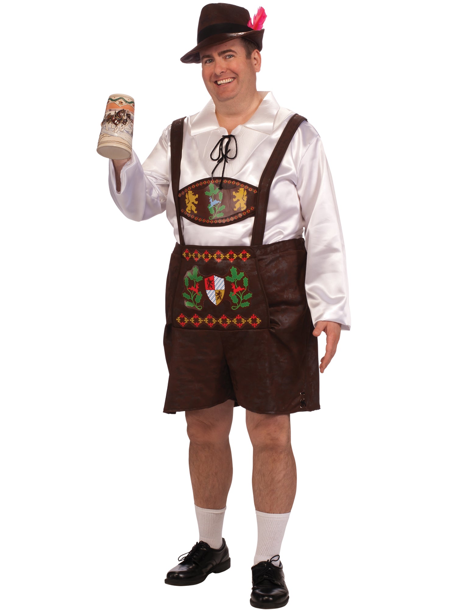 Bavarian, Multi, Generic, Adult Costume, One Size, Front