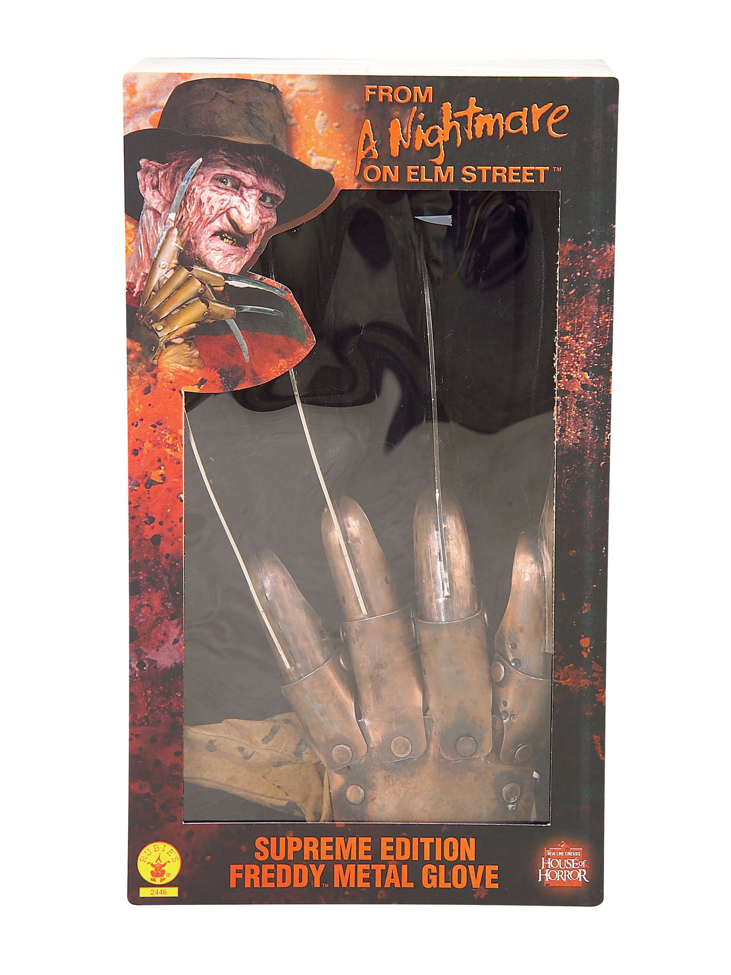 Freddy Kreuger, Multi, Nightmare On Elm Street, Accessories, Adult, Back