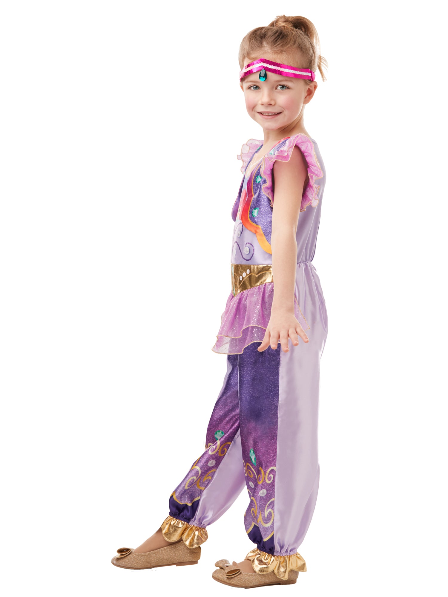 Shimmer, Multi, Shimmer & Shine, Childrens Costume, , Back