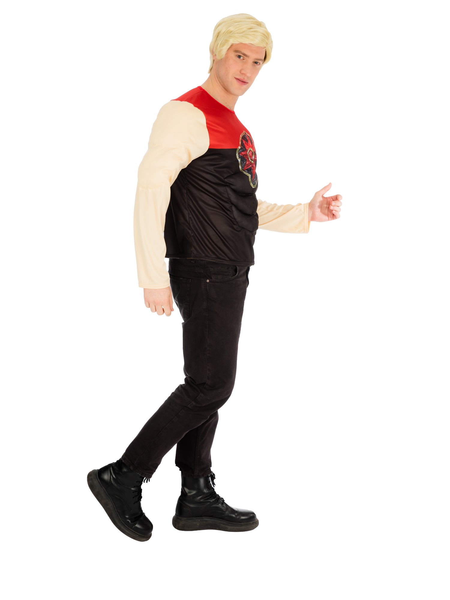 Flash Gordon, Multi, Flash Gordon, Adult Costume, Standard, Front