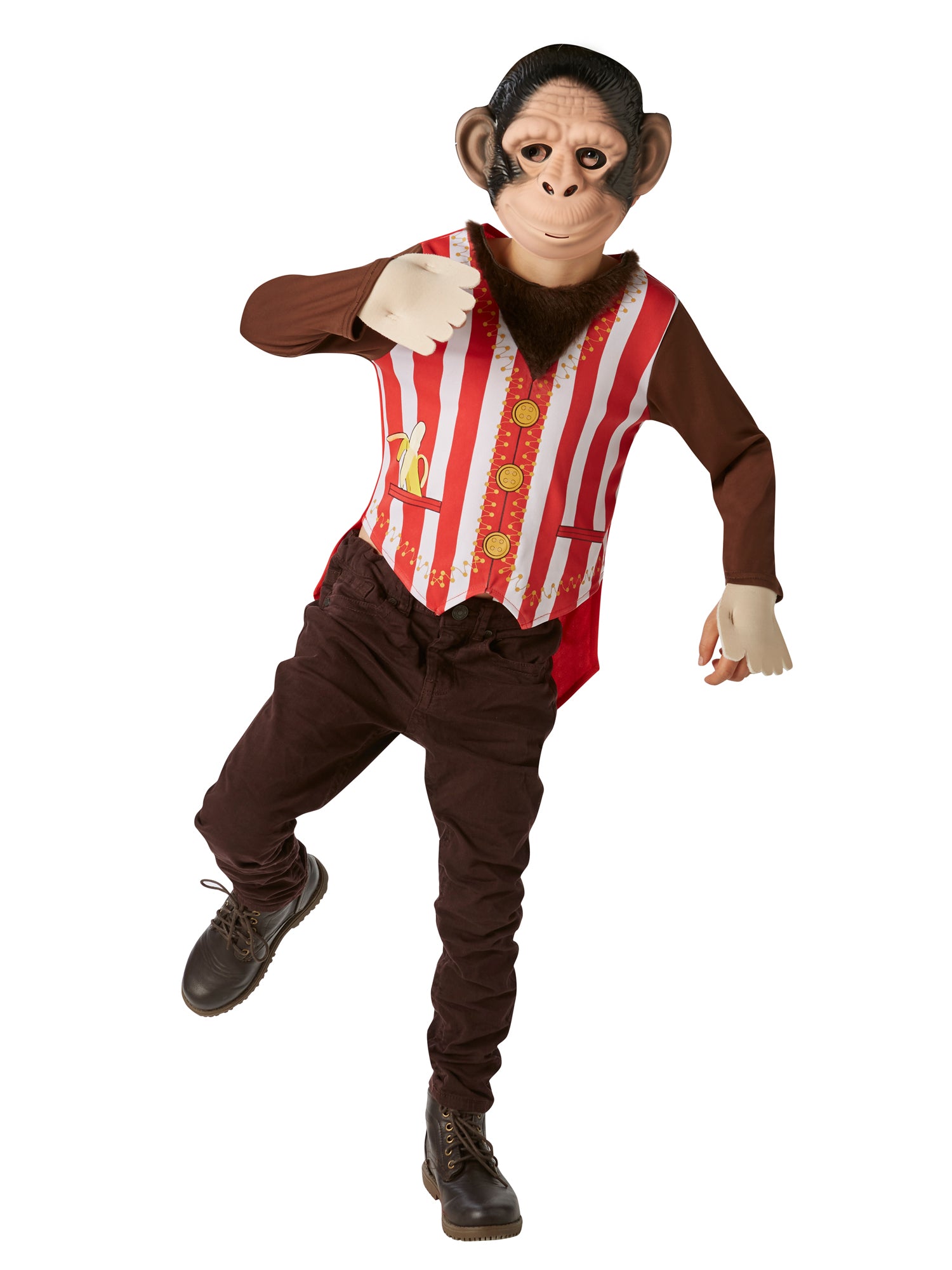 Monkey, Multi, Generic, Childrens Costume, Medium, Front