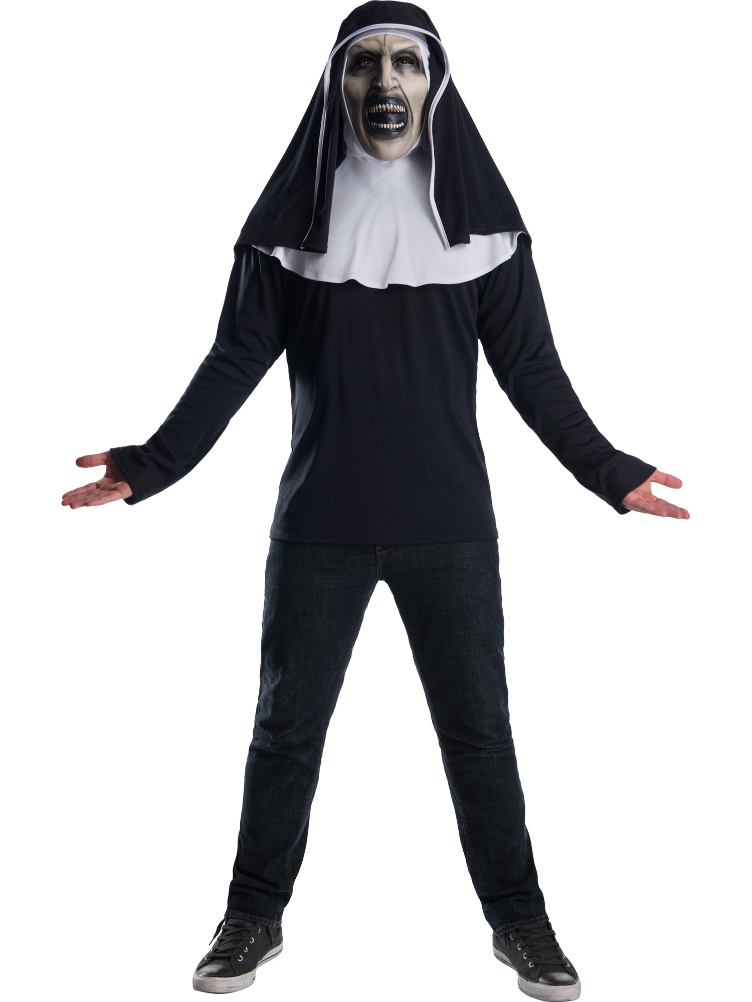 The Nun, Multi, The Nun, Adult Costume, Extra Large, Front