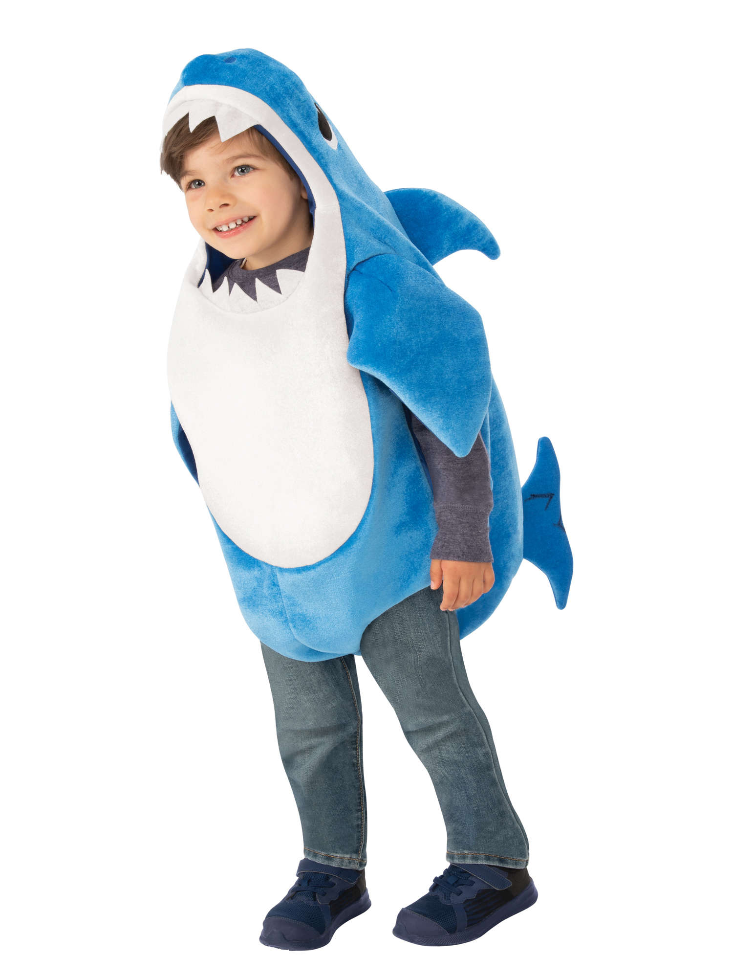 Daddy Shark, Multi, Baby Shark, Childrens Costume, Toddler, Front