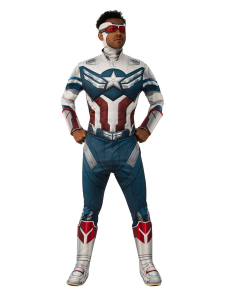 Adult Deluxe Captain America Costume From Marvel