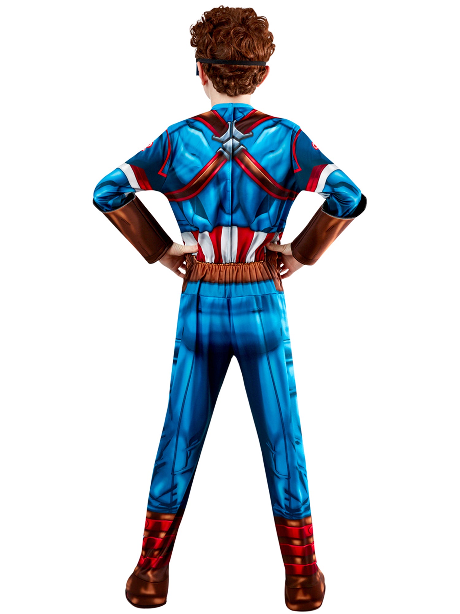 Captain America, Multi, Marvel, Childrens Costume, Small, Other