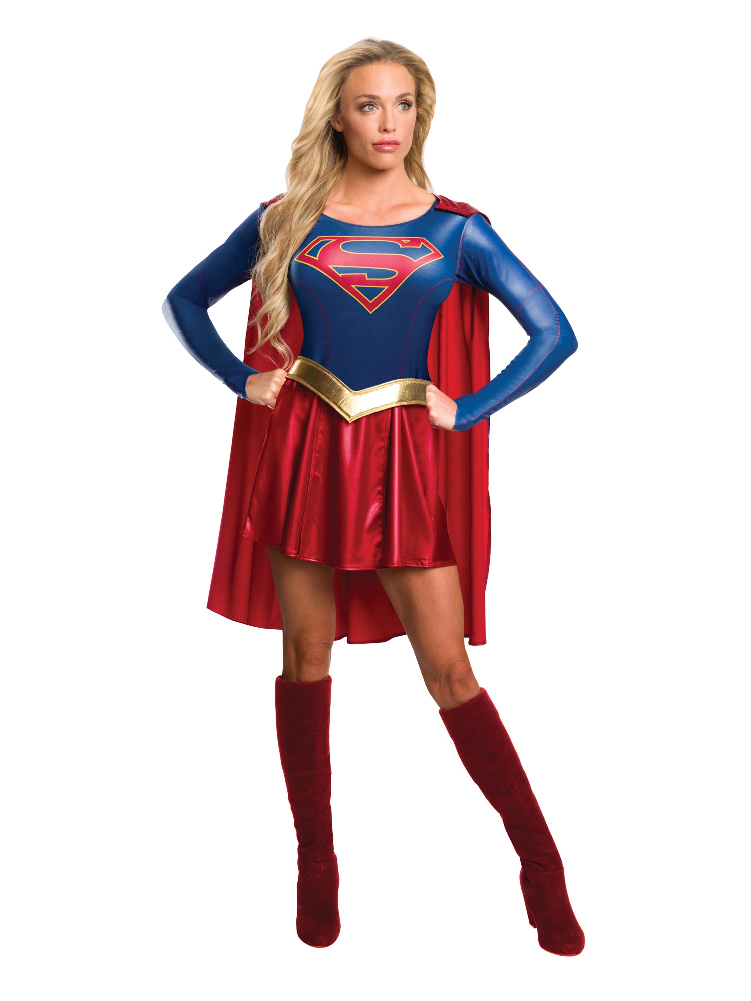 Supergirl, Supergirl TV Series, Supergirl TV Series, Multi, DC, Adult Costume, Medium, Front