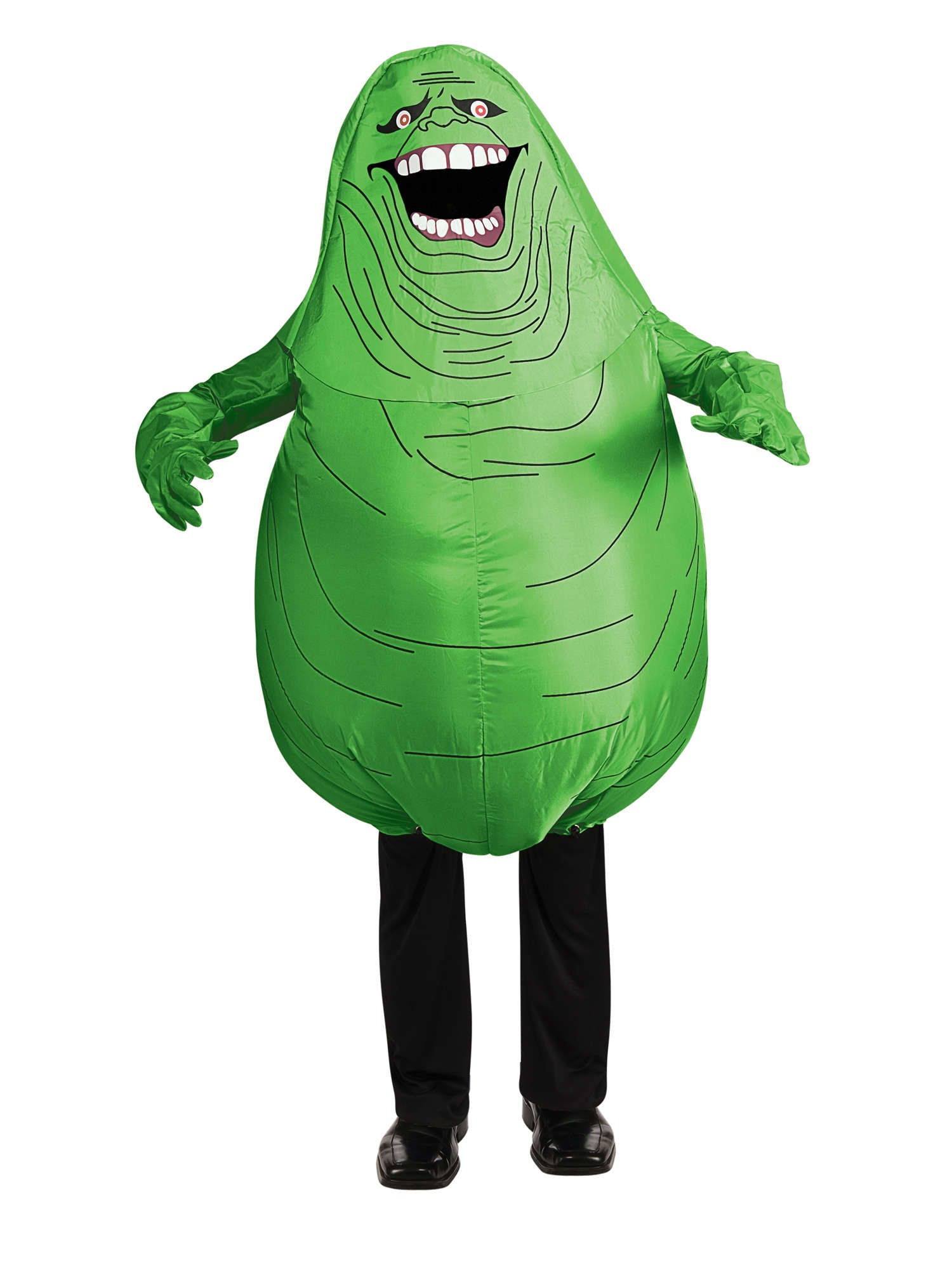 Slimer, Multi, Ghostbusters, Adult Costume, Standard, Front