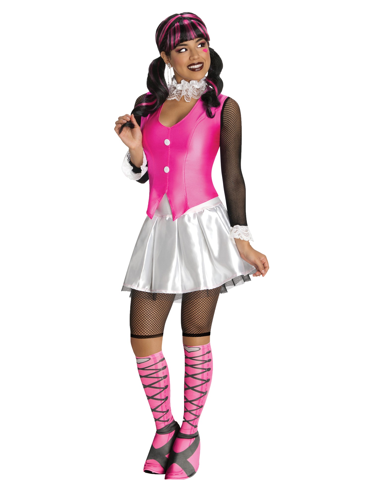 Draculaura, Multi, Monster High, Adult Costume, , Front