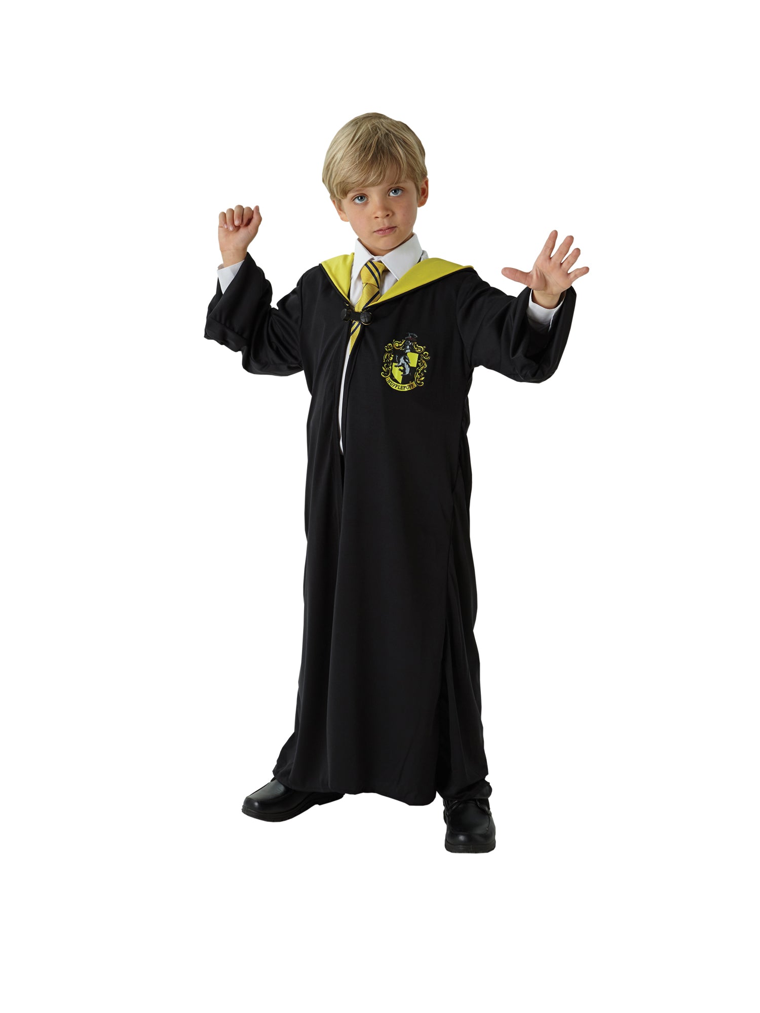 Hufflepuff, Multi, Harry Potter, Childrens Costume, Small, Back