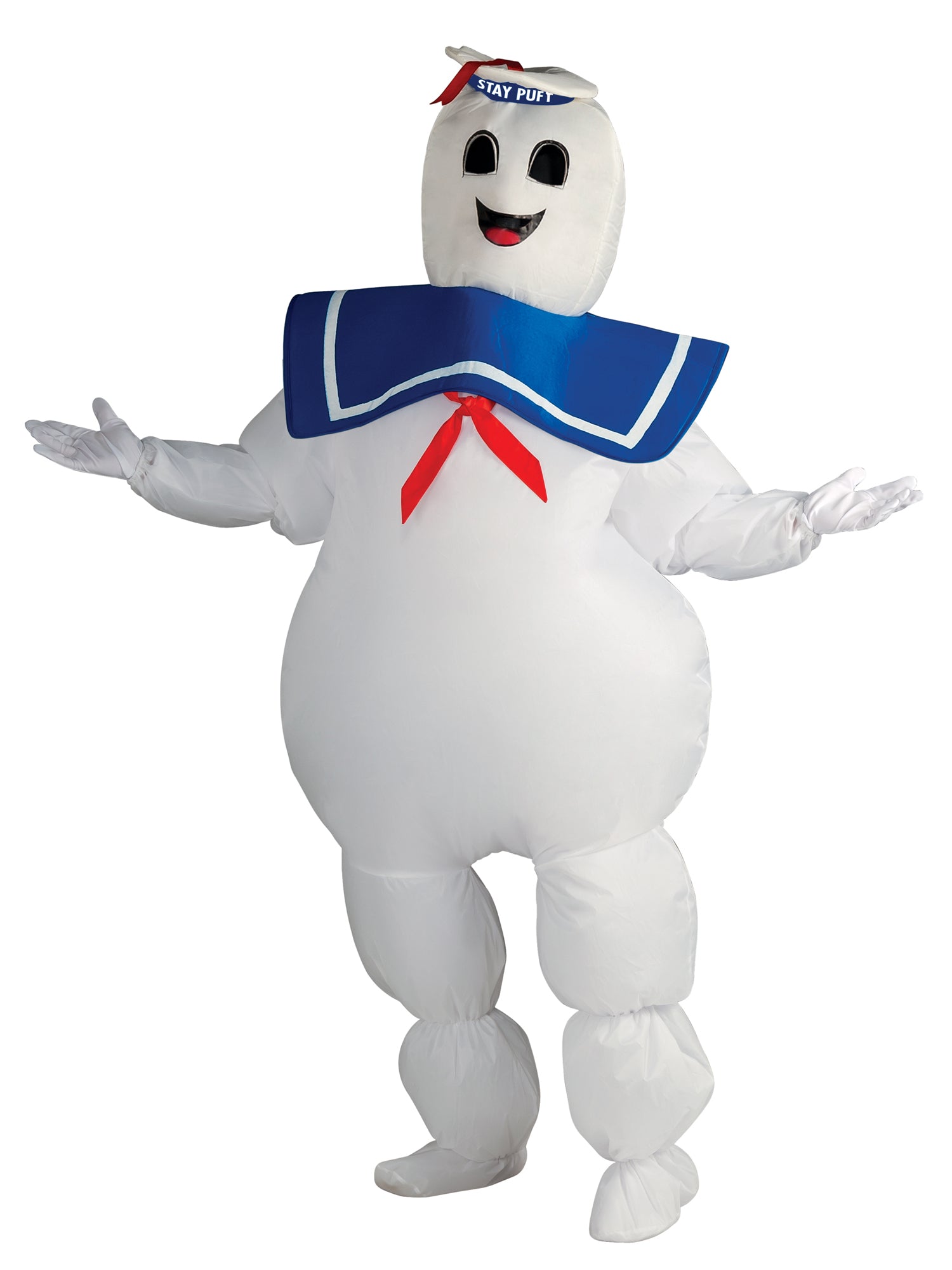 Stay Puft Marshmallow Man, Multi, Ghostbusters, Adult Costume, One Size, Front