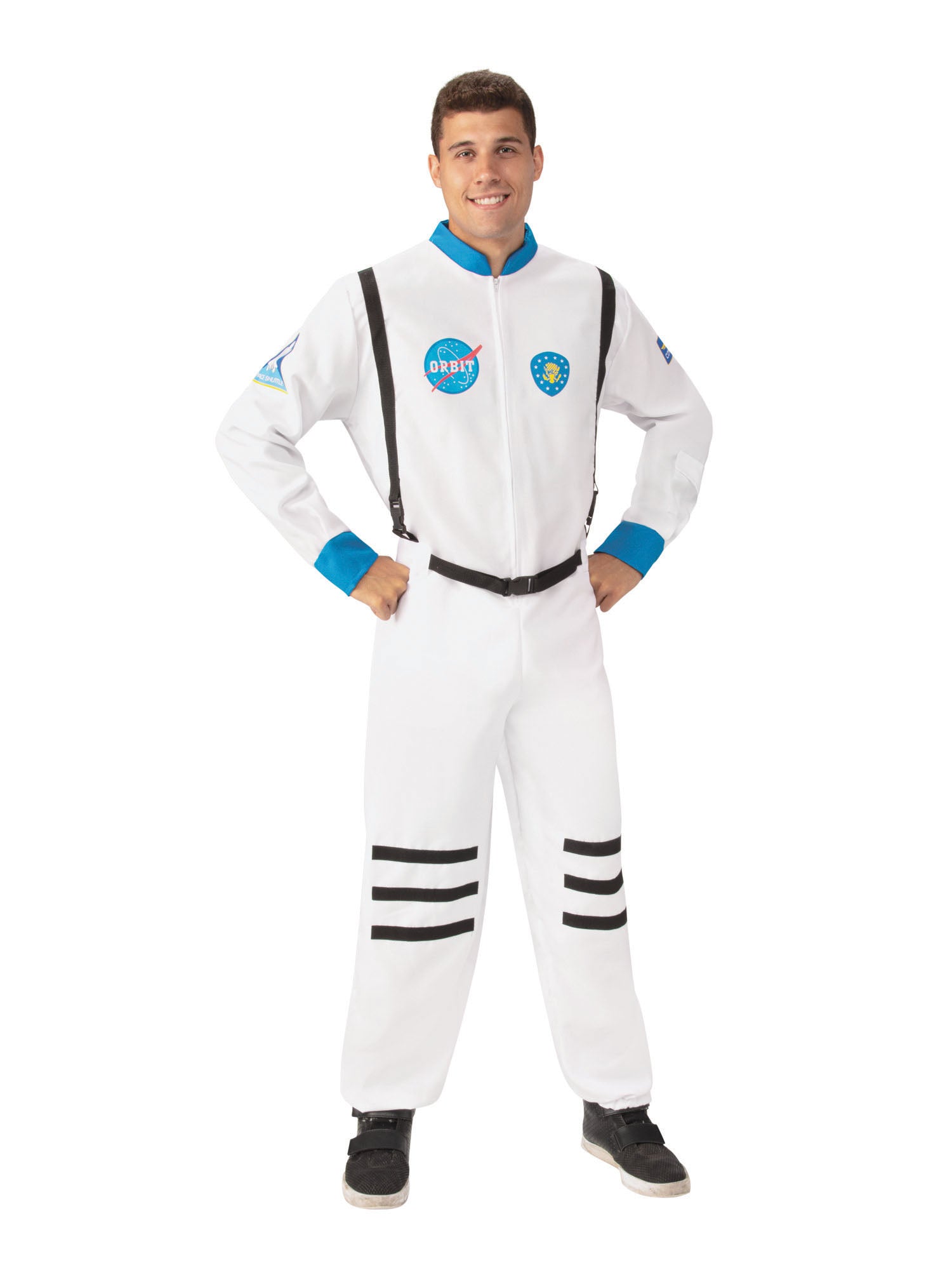 Astronaut, Multi, Generic, Adult Costume, Standard, Front
