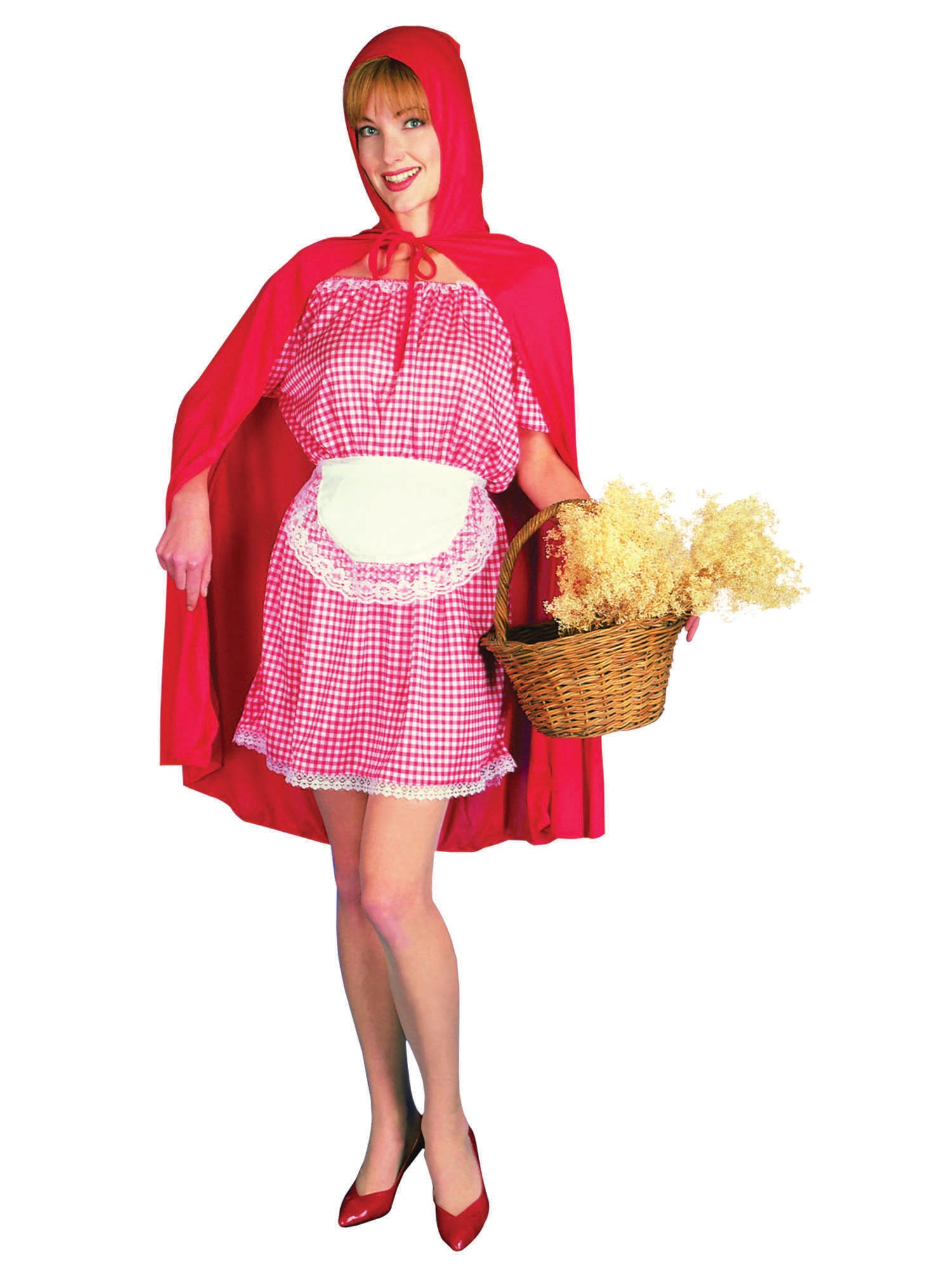 Red Riding Hood, Multi, Generic, Adult Costume, Standard, Front