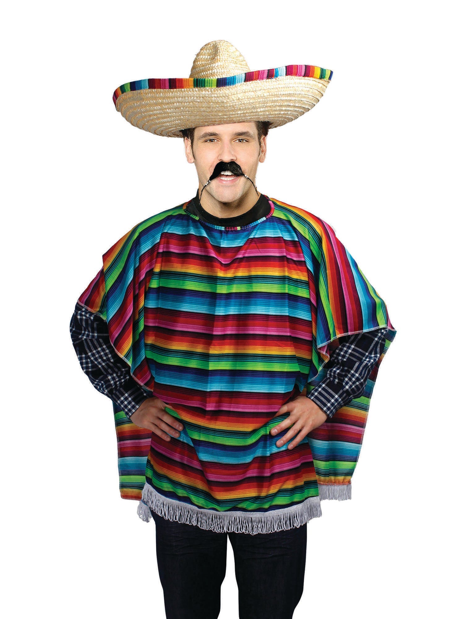 Adult Mexican Poncho Bundle 1